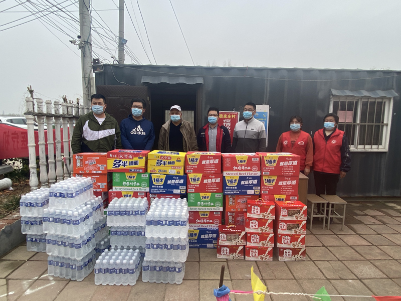 雪萊捐贈防疫物資助力泰安疫情防控